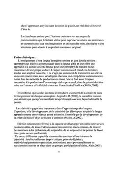 Fable et écriture créative