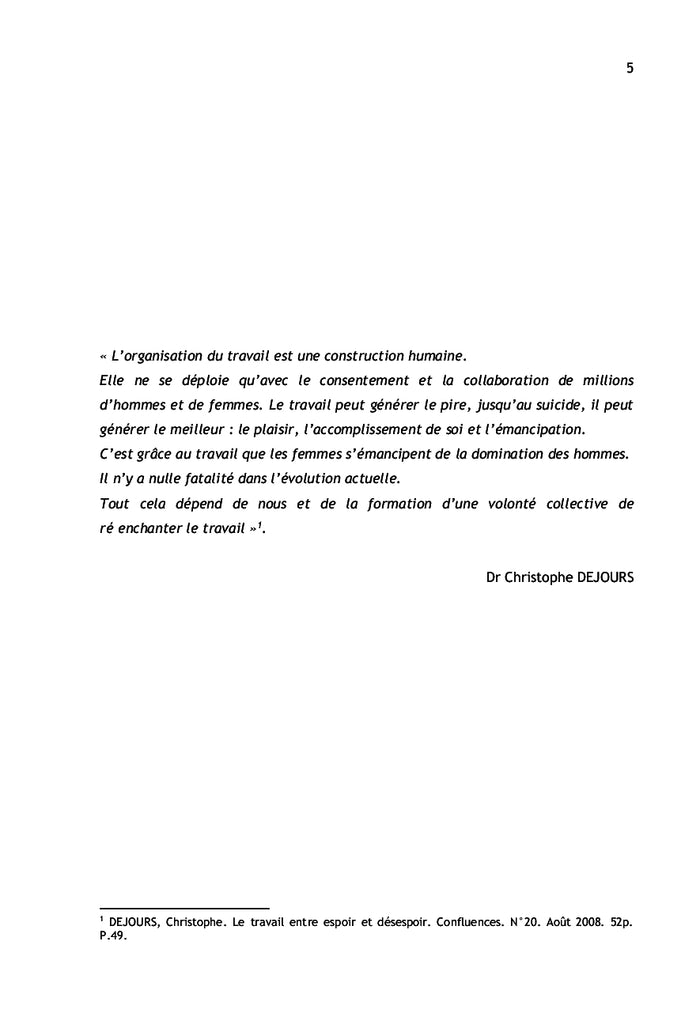 Risque de burn-out des cadres de santé