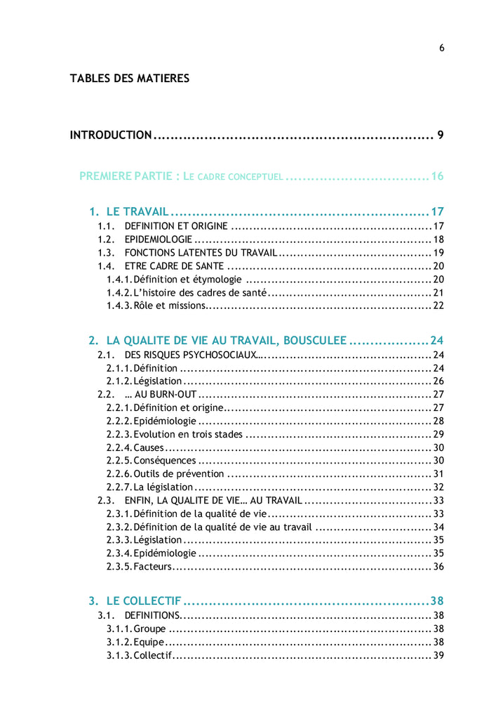 Risque de burn-out des cadres de santé