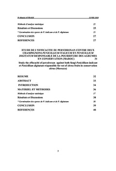 Activite antifongique du perydroxan