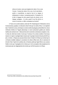 La charte éthique des peuples de l'Ouest Cameroun