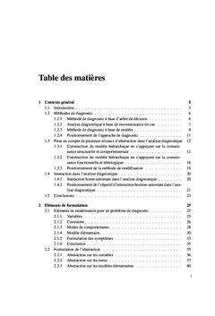 Sur le diagnostic interactif