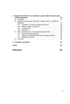 Sur le diagnostic interactif