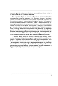 Sur le diagnostic interactif