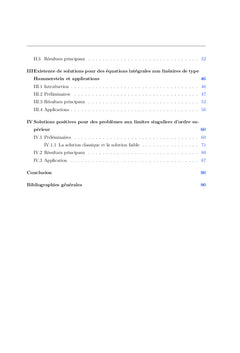 Etude quelques problèmes aux limites d'ordre supérieur