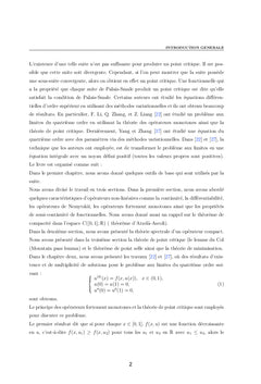 Etude quelques problèmes aux limites d'ordre supérieur