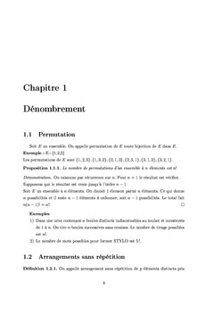 Cours de Probabilités et Statistiques niveau L1-L2