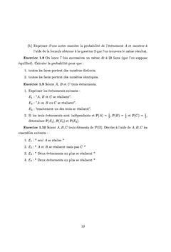 Cours de Probabilités et Statistiques niveau L1-L2