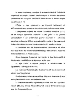 Problématique de l'éducation en Afrique