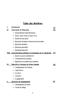 Problématique de l'éducation en Afrique