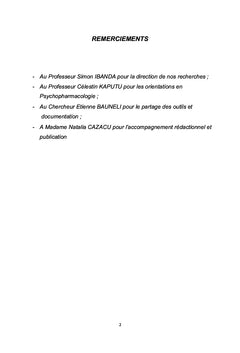 Capacité résiliente des patients pris en charge par l'hôpital neuropsychiatrique