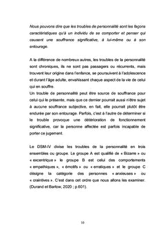 Capacité résiliente des patients pris en charge par l'hôpital neuropsychiatrique