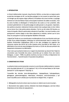 Étude biologique, halieutique et environnementale de la zone côtière entre le port de Cap Kelati