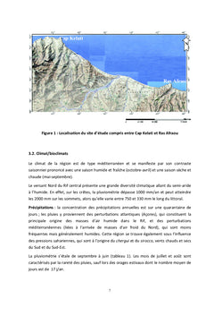 Étude biologique, halieutique et environnementale de la zone côtière entre le port de Cap Kelati