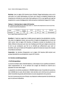 Étude biologique, halieutique et environnementale de la zone côtière entre le port de Cap Kelati