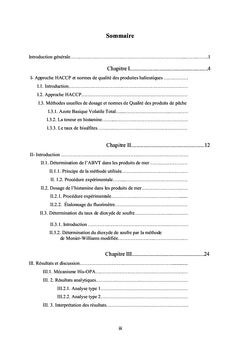 Contrôle qualité des produits halieutiques