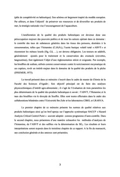 Contrôle qualité des produits halieutiques
