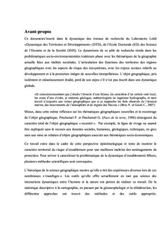 Dynamique de l'ensablement et protection des Niayes de Mboro