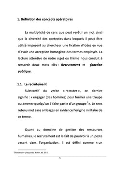 La problématique du recrutement dans la fonction publique congolaise
