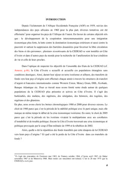 Les Transferts de Fonds de la Diaspora CEDEAO