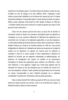AUDIT INTERNE ET GESTION DES RISQUES DE CREDIT DANS LES IMF AU CAMEROUN