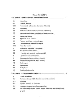 Concepts de Base sur la Mécanique des Milieux Continus (MMC)