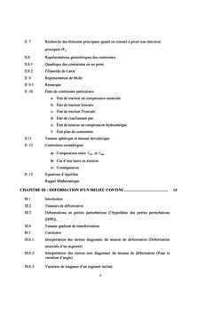 Concepts de Base sur la Mécanique des Milieux Continus (MMC)