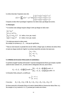 Concepts de Base sur la Mécanique des Milieux Continus (MMC)
