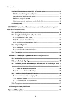 Réseaux de micro convertisseurs