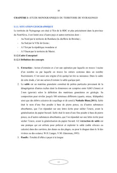 Extraction du Sable de la Colline de Mugara