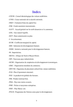 L'économie du Maroc : Etats des lieux et perspectives