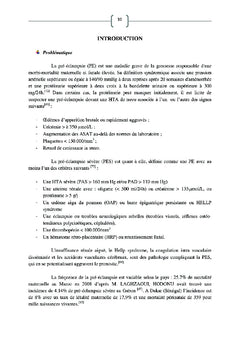 Prise en charge de la pré-éclampsie sévère en réanimation
