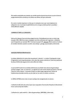 Education Physique en formation : une approche transversale