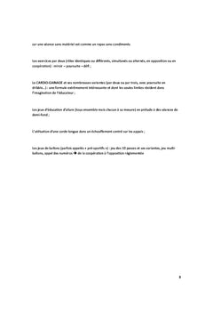 Education Physique en formation : une approche transversale