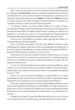 Transition demi-métal - semi-conducteur dans l'alliage GdxBa1-xRuO3