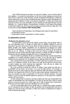 Piézométrie et nouvelles techniques de détection des fuites d'eau