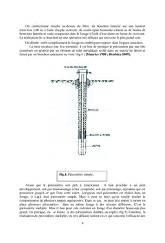 Piézométrie et nouvelles techniques de détection des fuites d'eau