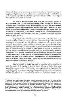 La police nationale congolaise et le maintien de l'ordre public