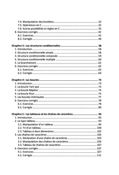 Algorithmique et programmation en C