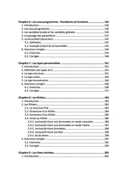 Algorithmique et programmation en C