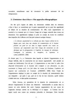Les émissions télévisées «Face à face»