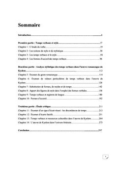 Temps verbaux et style dans le texte romanesque