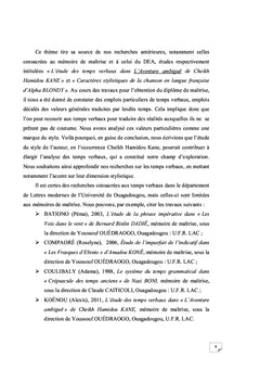 Temps verbaux et style dans le texte romanesque