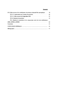 Stabilisateur Optimal Synergétique Flou d'un Système de Puissance