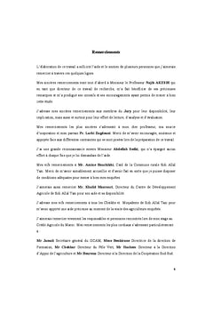 Contribution à l'analyse du système de financement bancaire