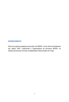 Defis et enjeux de la lutte contre le changement climatique en rdc