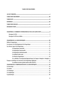Didactique de linguistique en classe de FLe