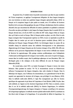 Didactique de linguistique en classe de FLe
