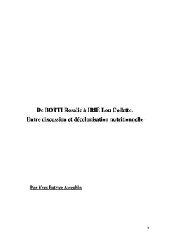 De botti rosalie a irie lou collette
