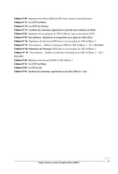 Analyse du systeme educatif au Senegal du pdef au paquet